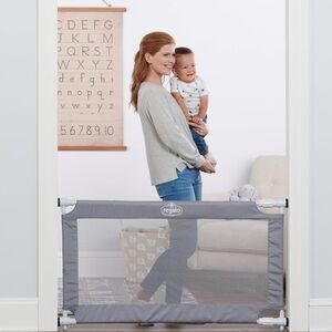 Regalo Gray Baby Doorway Gate